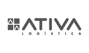 Logo da transportadora Ativa Logistica