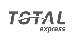 Logo da transportadora Total Express
