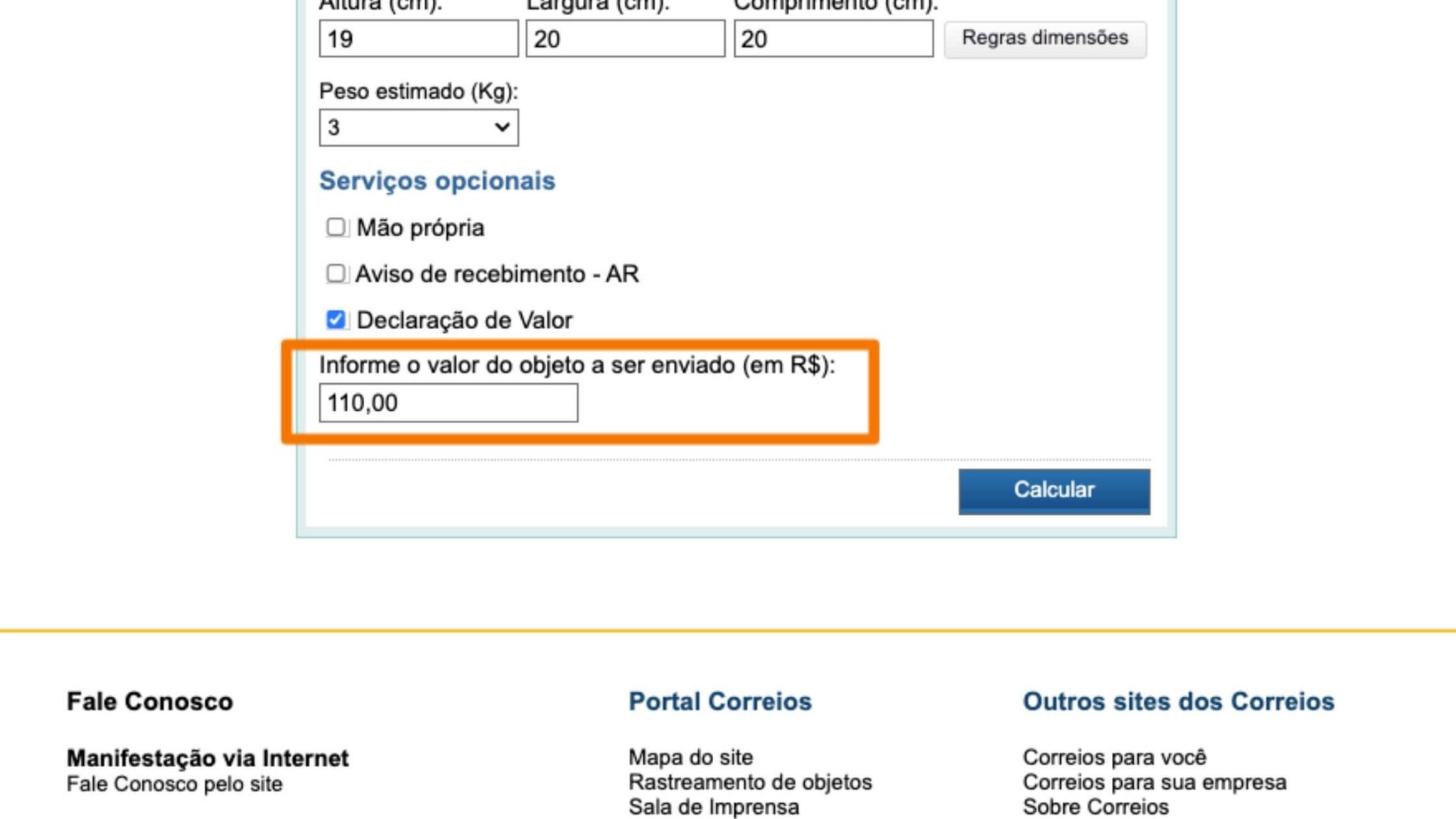 Como Calcular O Frete Dos Correios Blog Da Frete Barato 4716